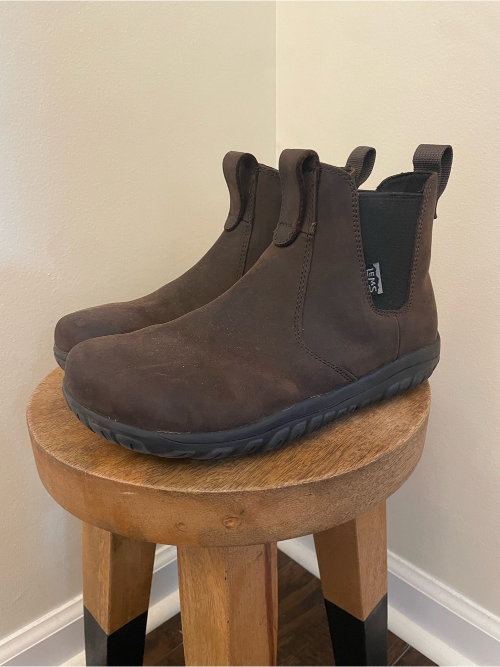 LEM’S WOMEN'S CHELSEA BAREFOOT BOOT - WATERPROOF in ESPRESSO BROWN